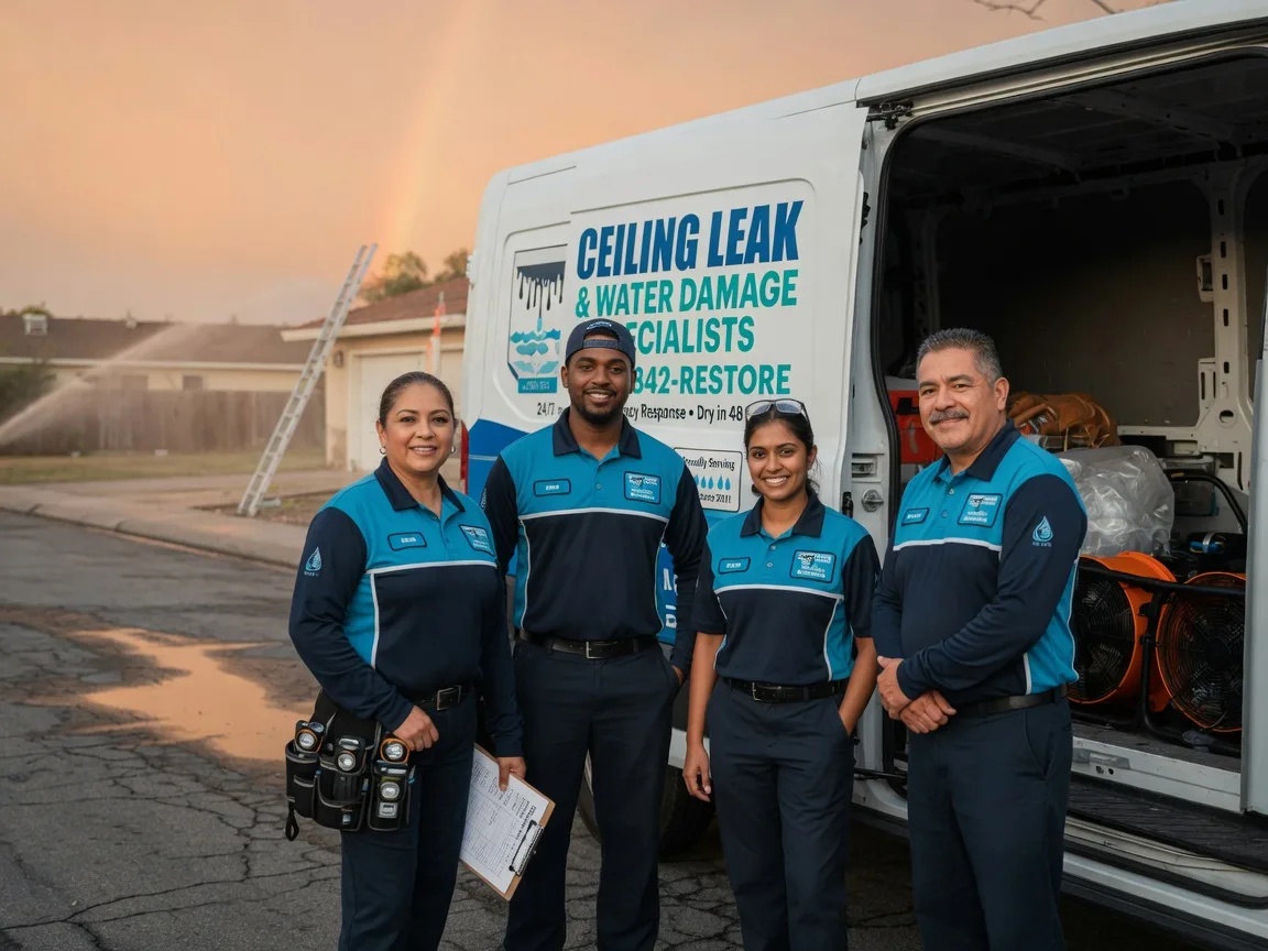 Ceiling Leak Cleanup company in Fairbank, IA