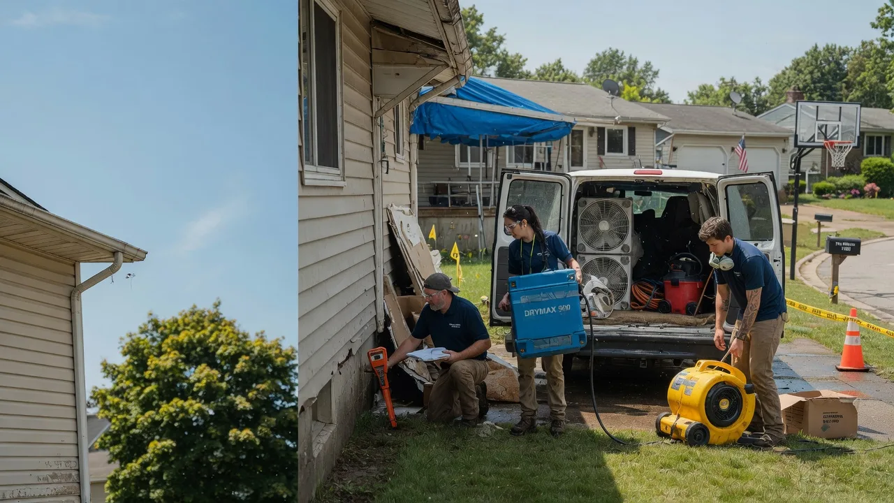 Ceiling Leak Cleanup in Fairbank, IA near me